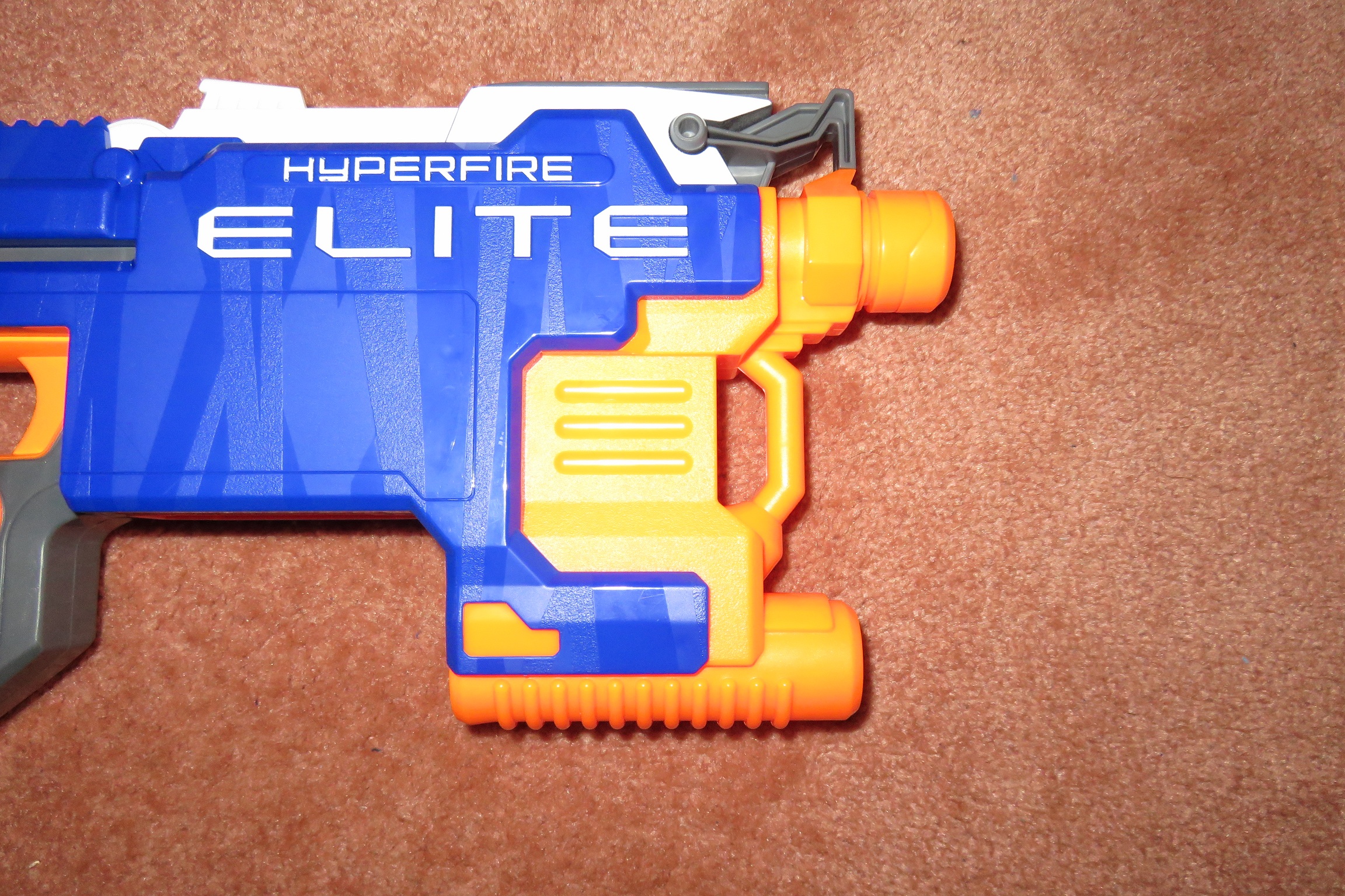 Review Nerf Elite Hyperfire (21m Aus grey trigger) Blaster Hub