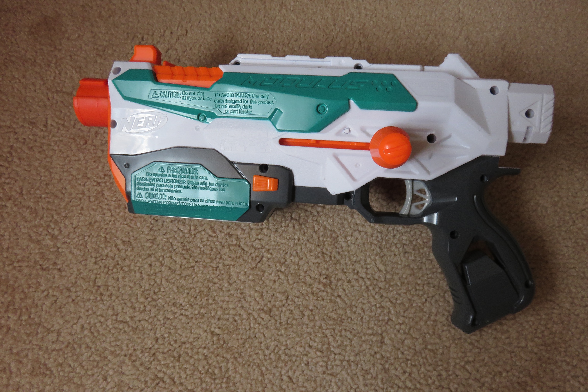Review Nerf Modulus TriStrike (Aus grey trigger) Blaster Hub