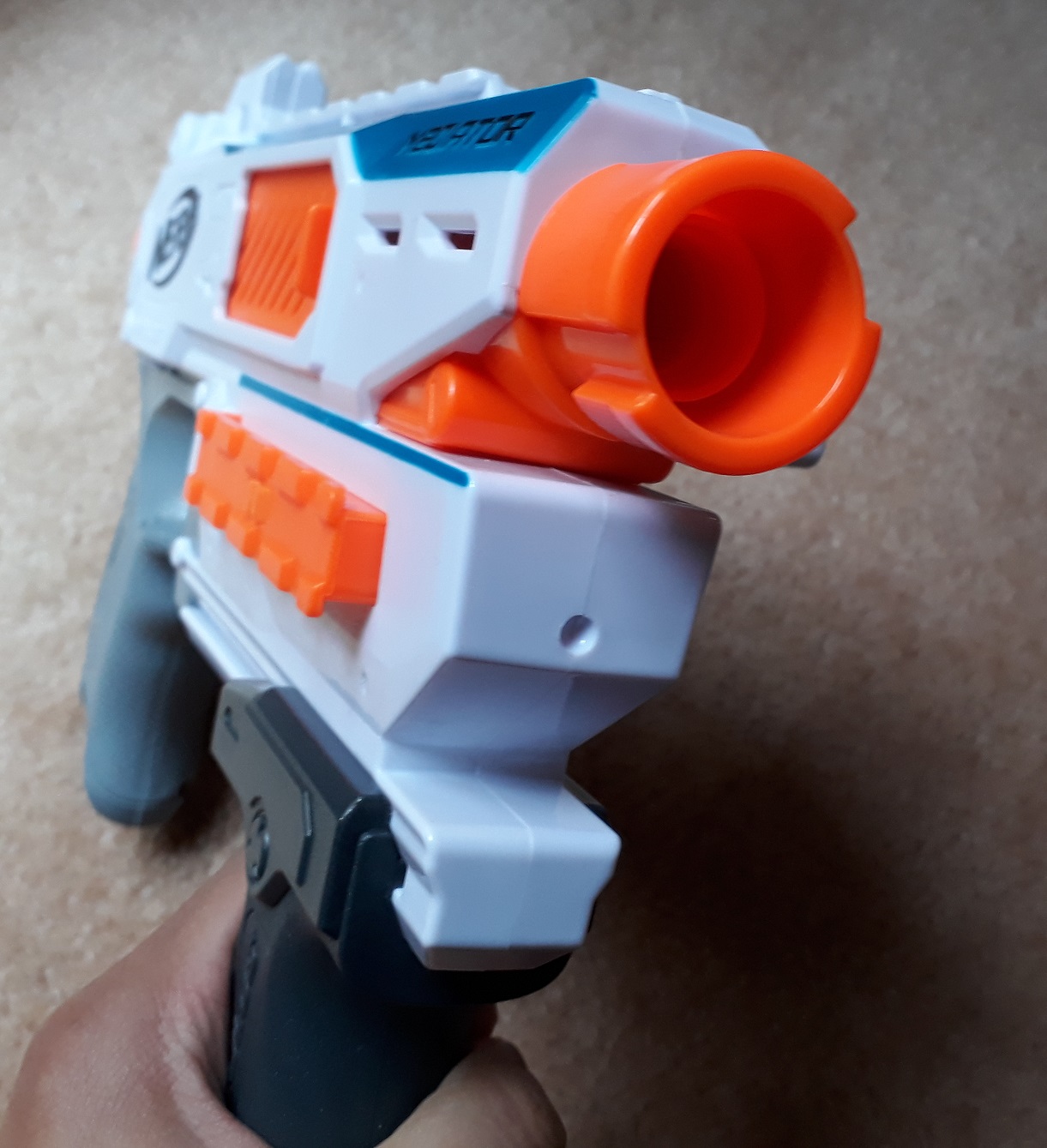 Review Nerf Modulus Mediator (Aus Grey Trigger) Blaster Hub