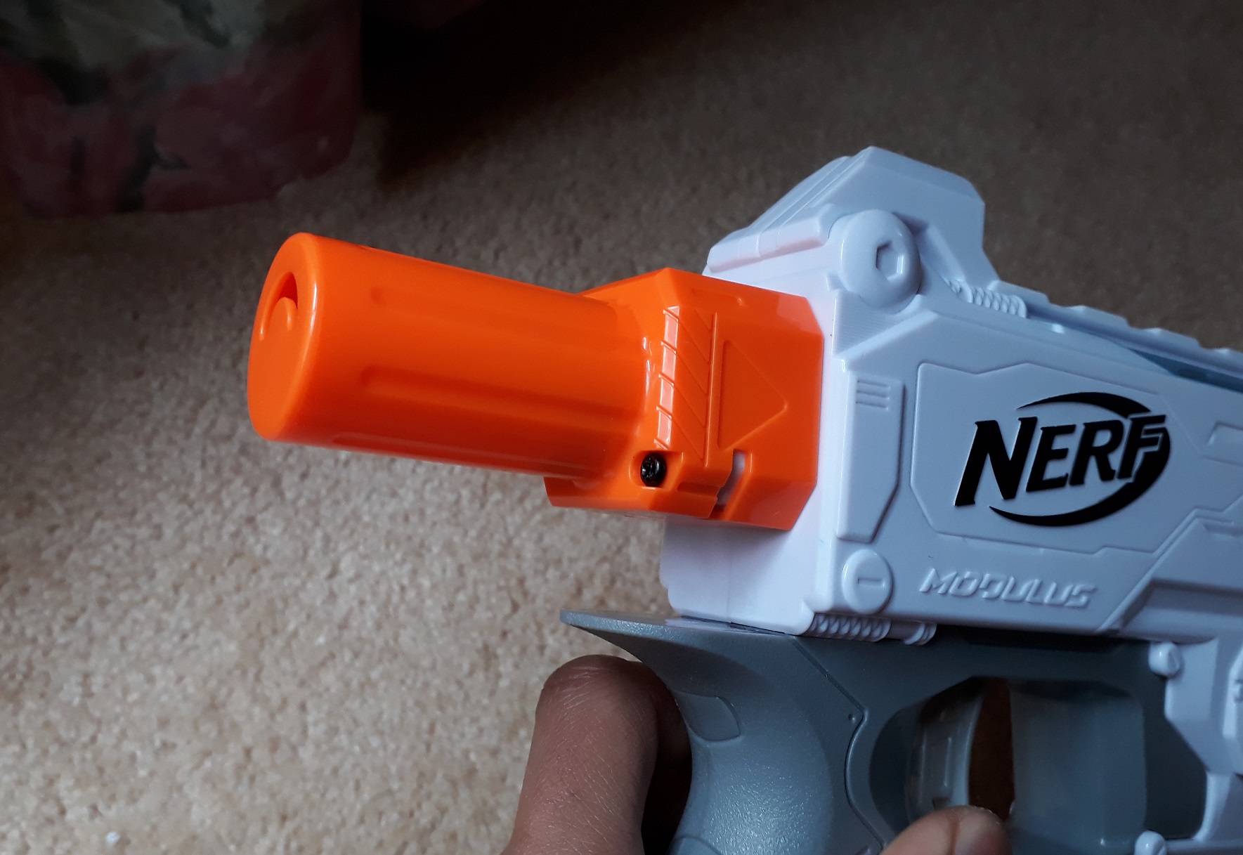 Review Nerf Modulus Mediator (Aus Grey Trigger) Blaster Hub