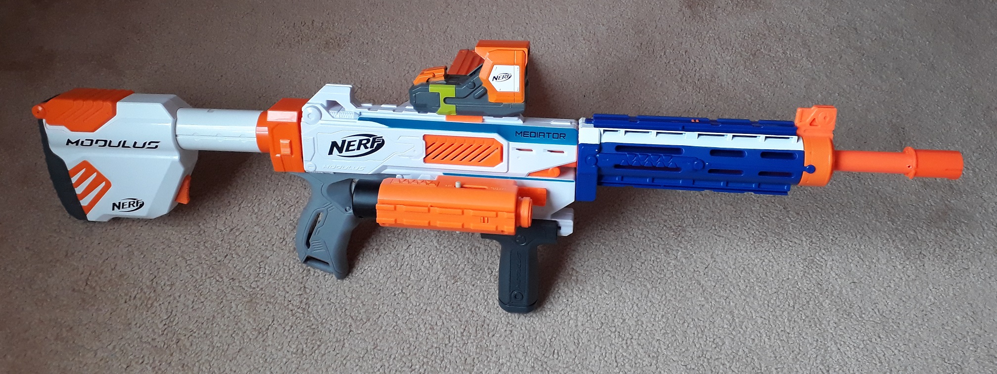 Nerf Gun Nerf Mediator Core Toy Gun StudioYale: Nerf Modulus
